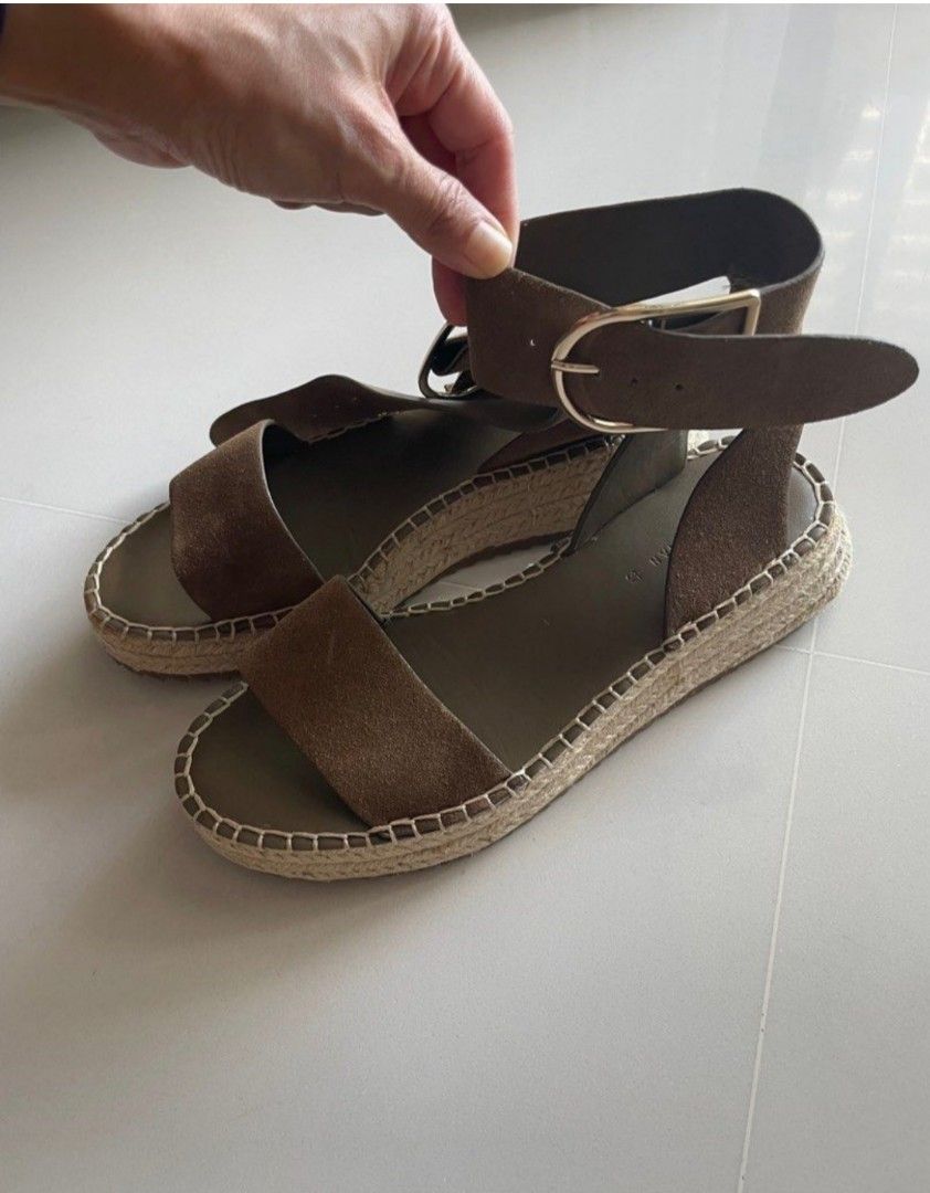 Zara espadrille sandals on sale