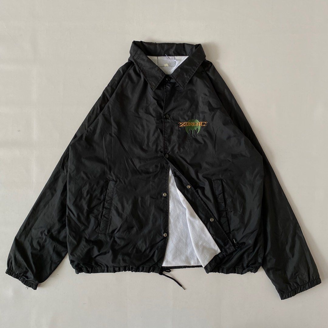 熱販売 Pria, Fesyen 80s, vintage Jacket Coach Zorlac Pakaian Baju , スケートボード