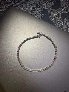 14K Tennis Bracelet (7 1/4", 8.4 grams)