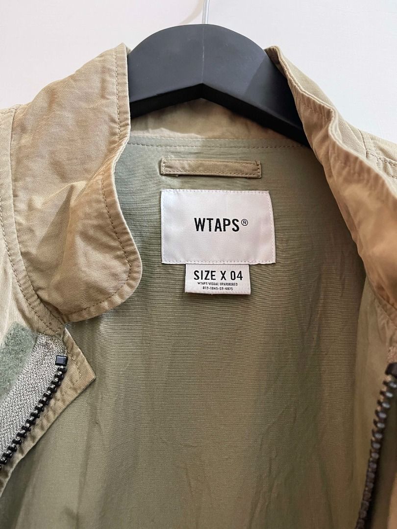 稀少4號二手21SS WTAPS D90 / JACKET NYCO TUSSAH 立領外套夾克
