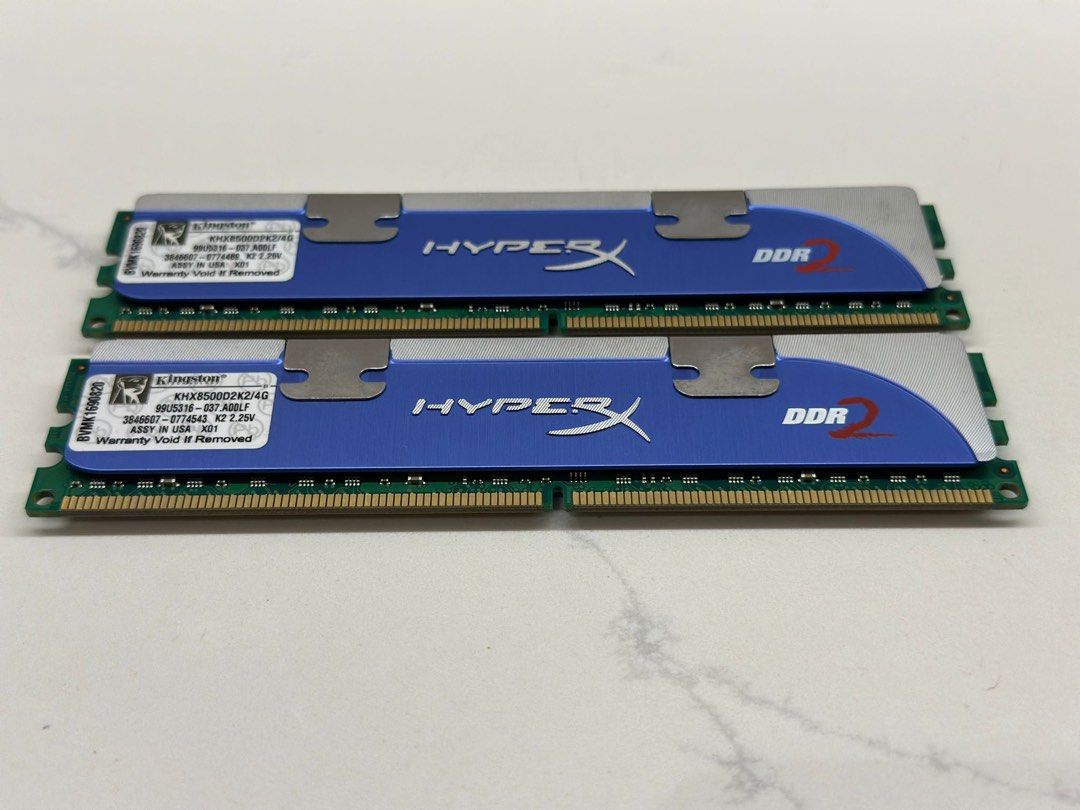 4GB Kingston HyperX DDR2 PC2-8500 1066MHz (5-5-5) Dual channel kit63141147408131111