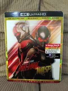4K Blu-ray Antman and Wasp