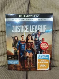 4K Blu-ray Justice League