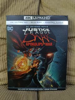 4K Blu-ray Justice League Dark Apokolips War