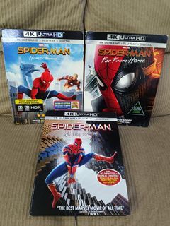4K Blu-ray Spiderman Bundle