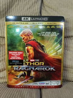 4K Blu-ray Thor Ragnarok