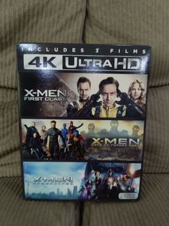 4K Blu-ray X-Men 3 Movie Bundle