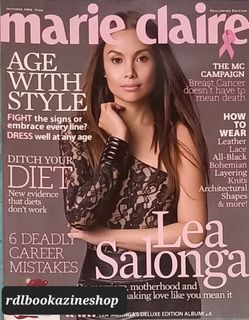 8 pcs Lea Salonga Magazine covers/ Sold as Set