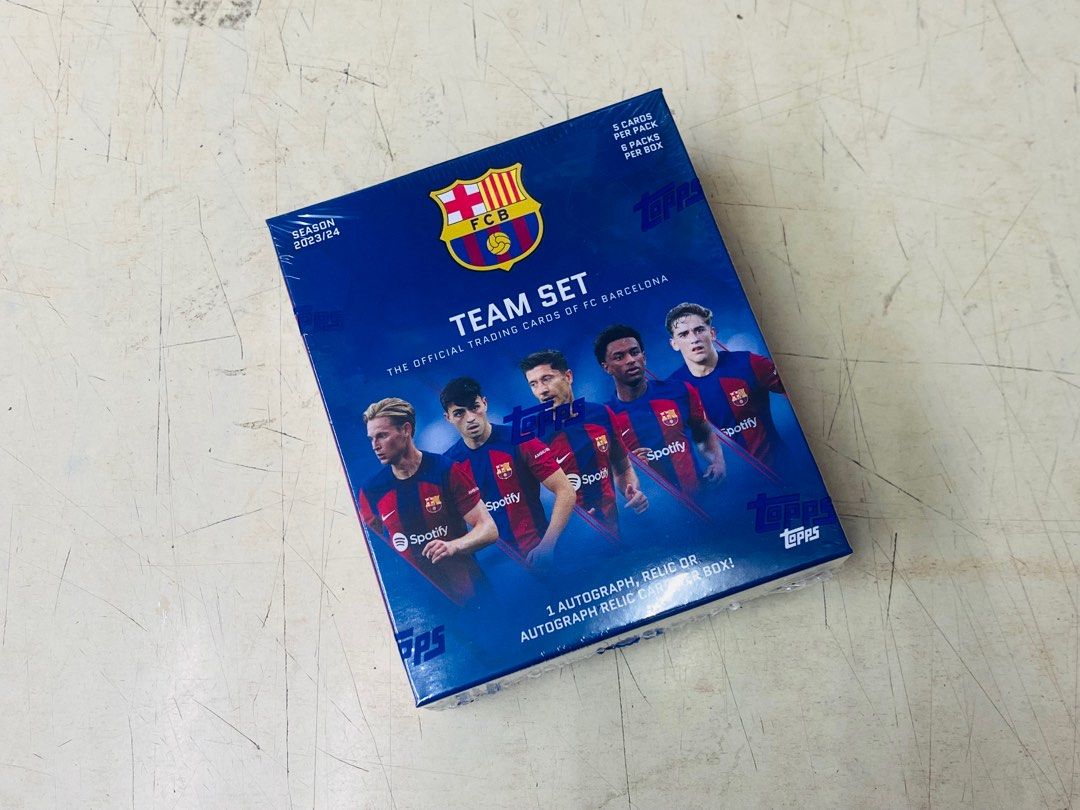 Topps FC Barcelona Fan Set 未開封2BOX