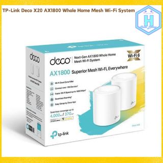 [全新正版 3年保養 門市現貨 ] TP-Link Deco X20 AX1800 Whole Home Mesh Wi-Fi System64197971547522110