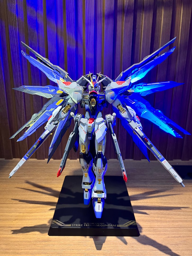 已開metal build strike freedom soul blue ver.連全新光翼, 興趣及 