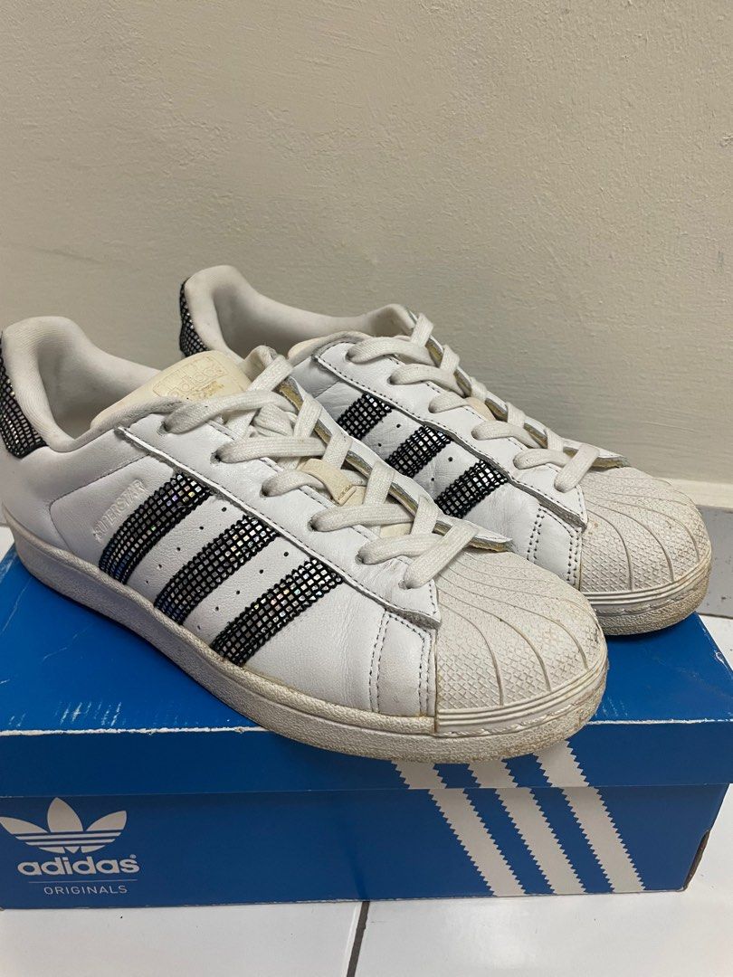 Adidas Original Sparkle Edition Women s Fashion Footwear Sneakers on Carousell