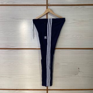 Adidas Trefoil Track Pants Embroidered Logo  Navy blue wt 3Lines 🥶
