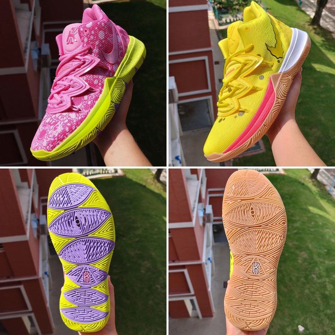 Kyrie spongebob shoes for kids cheap
