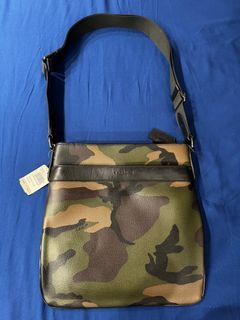Authentic Coach Camouflage Mens Crossbody