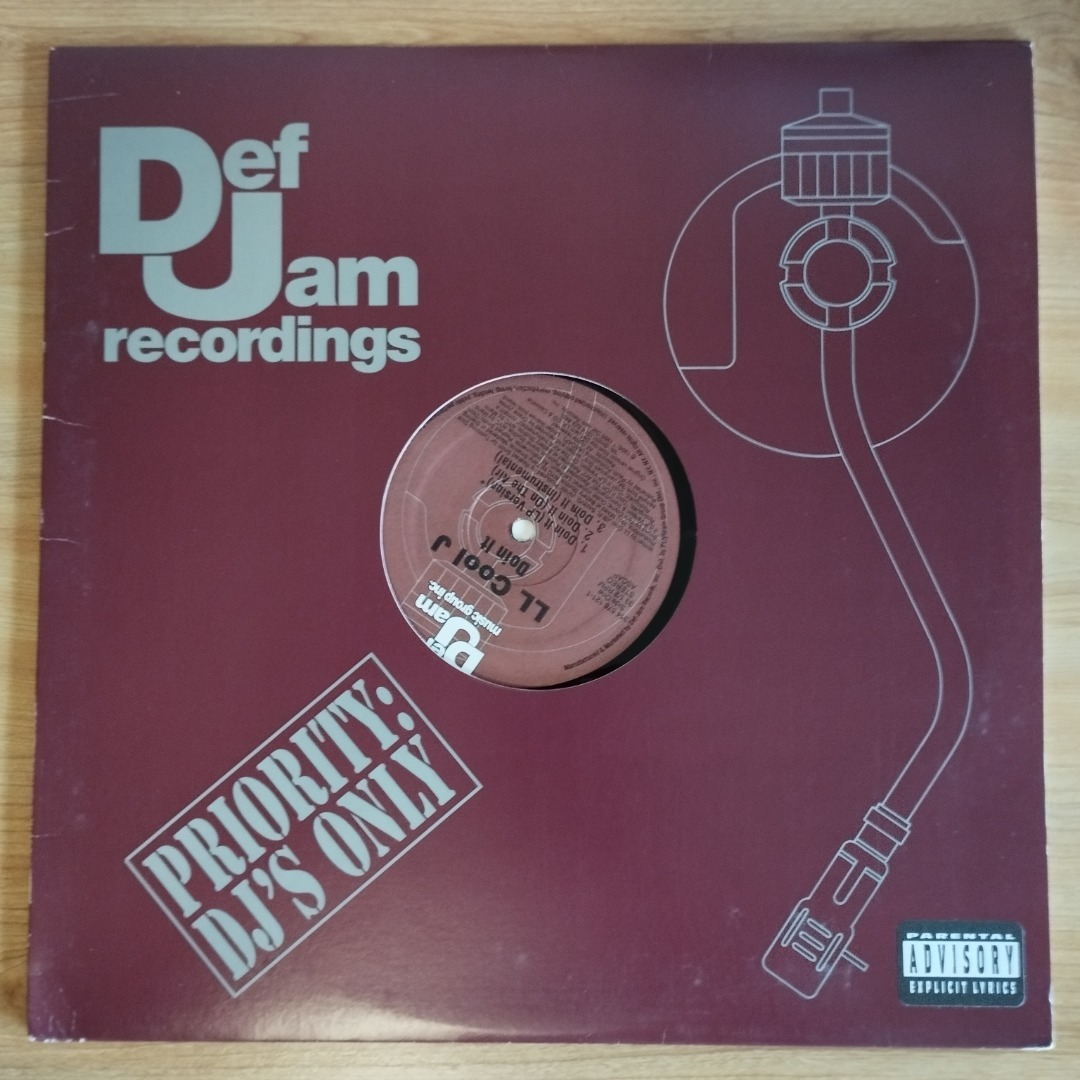 👍Available vinyl LP LL Cool J Doin It 12" SINGLE USA ORIGINAL PRESS 📸ACTUAL PHOTOS SHOWN