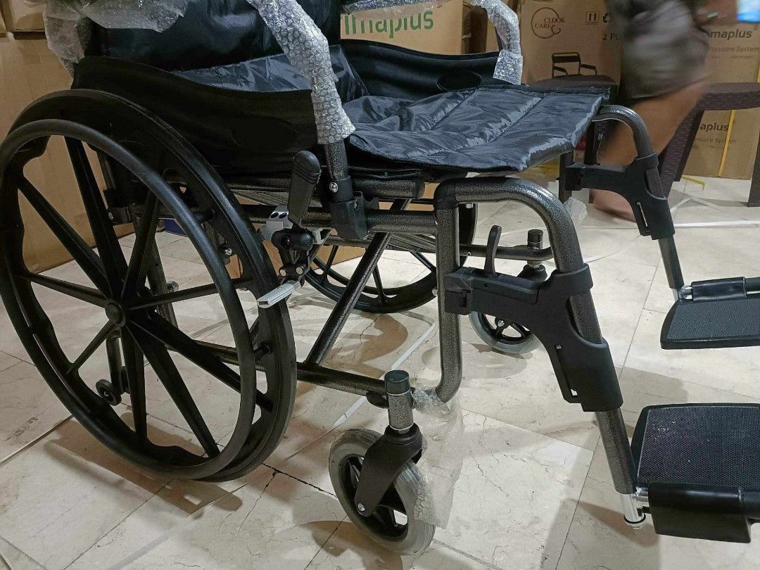 Bariatric Obese Wheelchair Mags (Category: Wheelchairs) located in Quezon City. Submitted by pjfalogme21 (Listing ID 1303624379, Image 3). Description: Available for pick up and delivery. Same day delivery within Metro Manila and nearby provinces. We accept COD, Bank Transfer, and Gcash payment. Pm for more details..