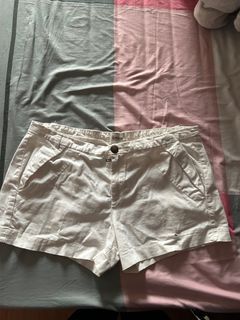 BERSHKA white shorts