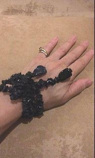 Black Onyx Strand Bracelet