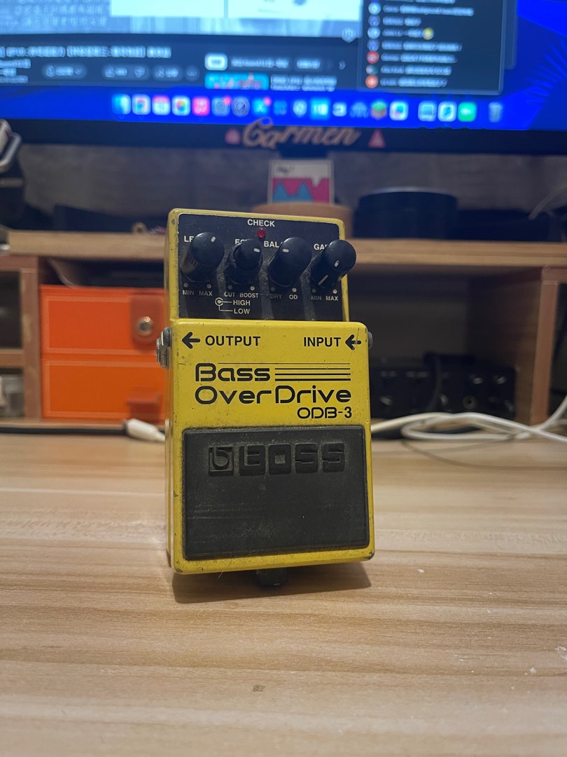 Boss-ODB3 bass over drive pedal, 興趣及遊戲, 音樂、樂器& 配件 