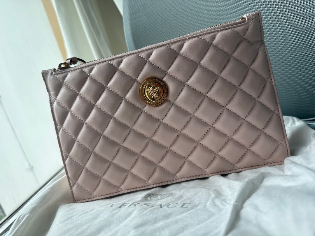 Versace quilted icon evening bag outlet