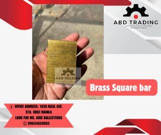 Brass Square bar