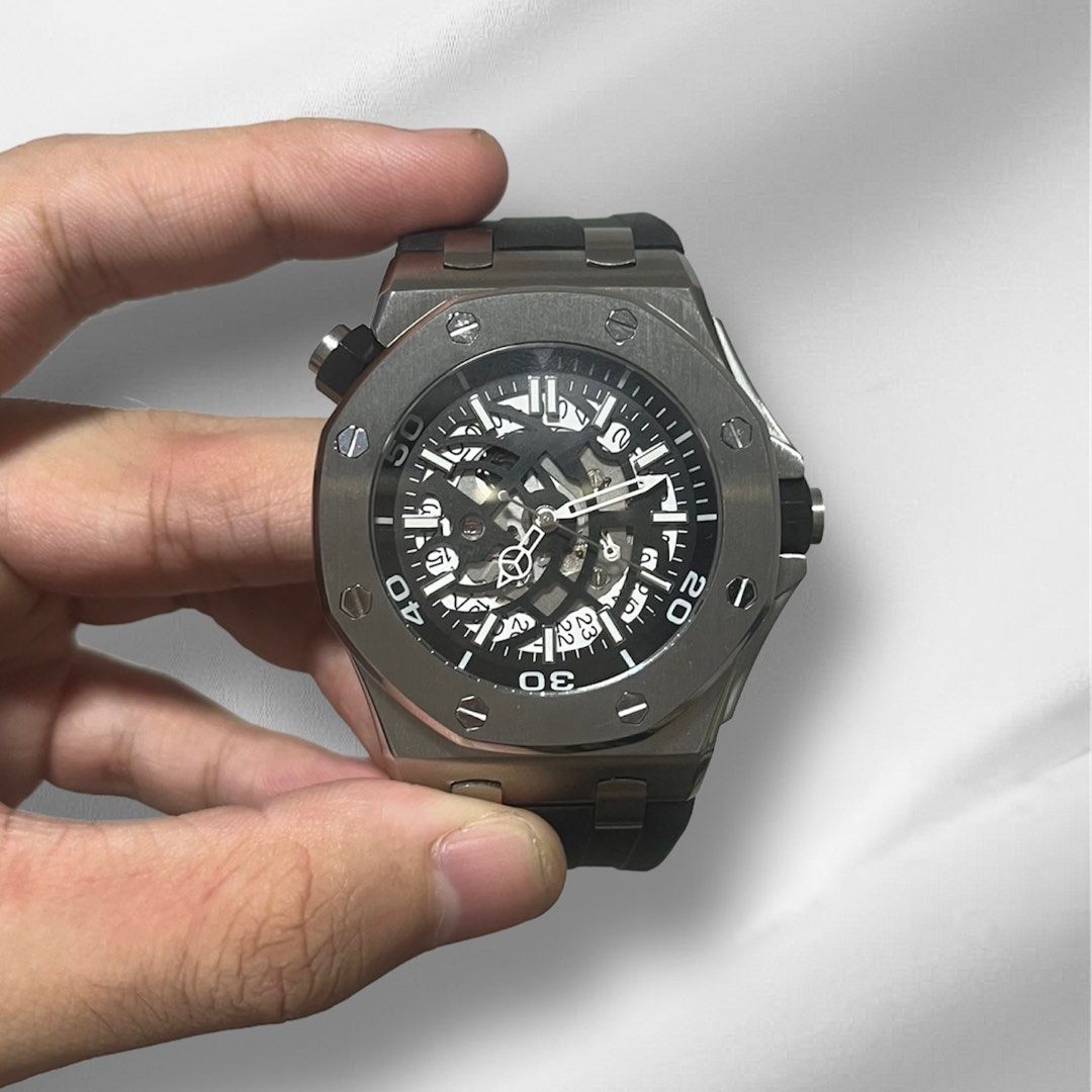 Skeleton dial watches best sale