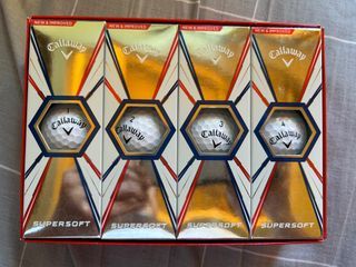 Callaway SuperSoft 12pcs Golf balls Brandnew
