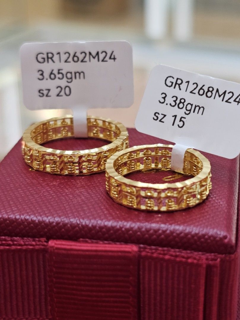 916 abacus gold ring shop