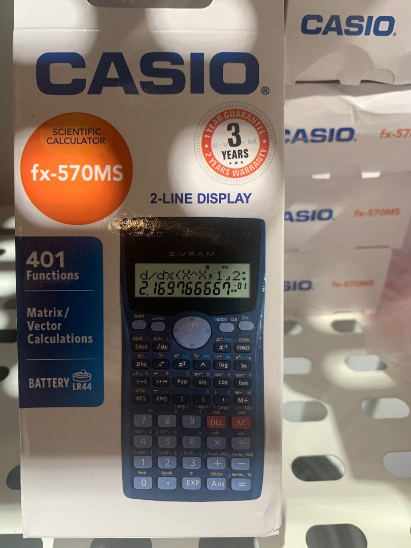 Calculator fx 570ms top