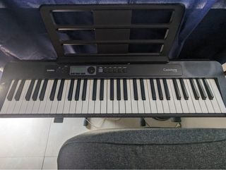 Casio CT-S300-FA 61 Keys Slim with Casio SP-3 Sustain Pedal and keyboard stand.