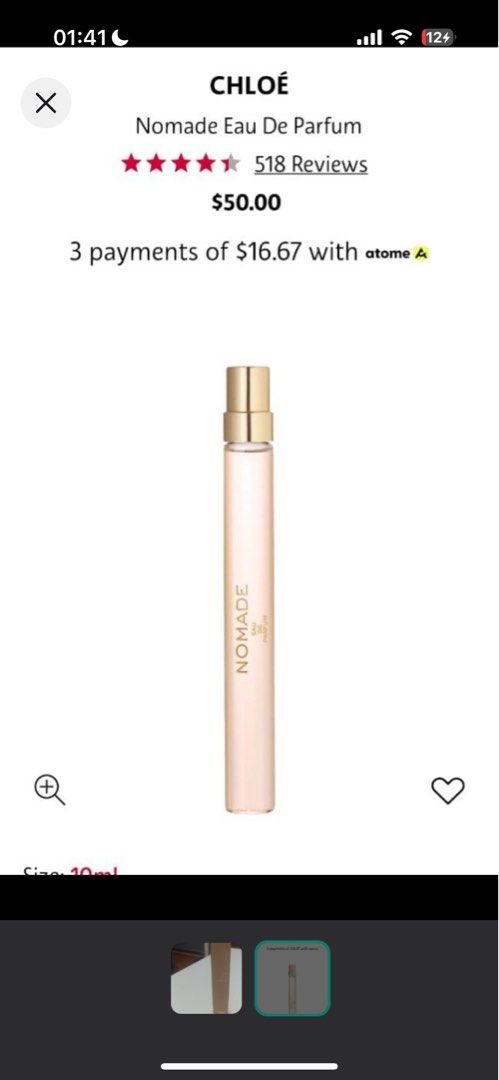 Chloe pen spray store