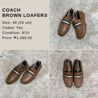 Coach Brown Loafers
