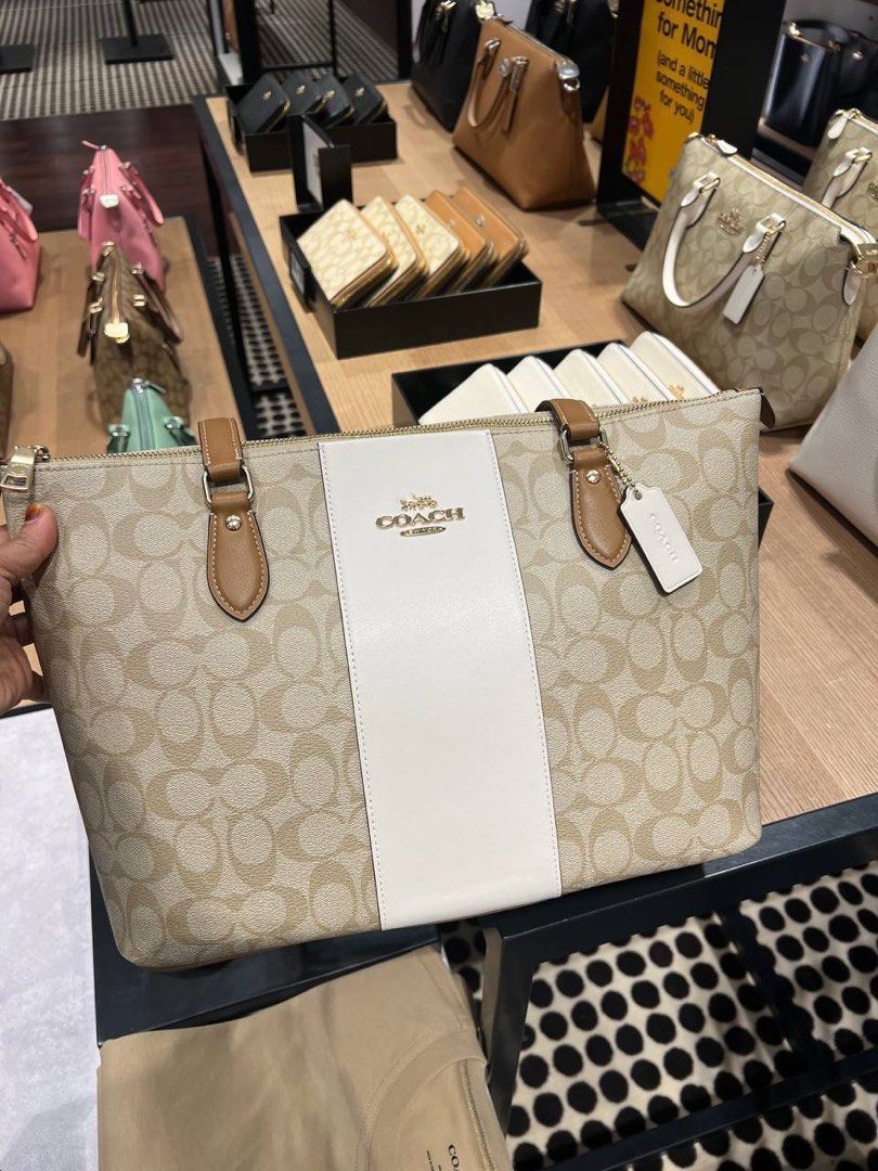 Coach zip tote 16 clearance