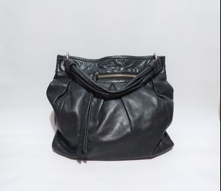 COACH hobo leather bag