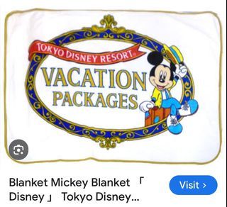 Disneyland Blanket