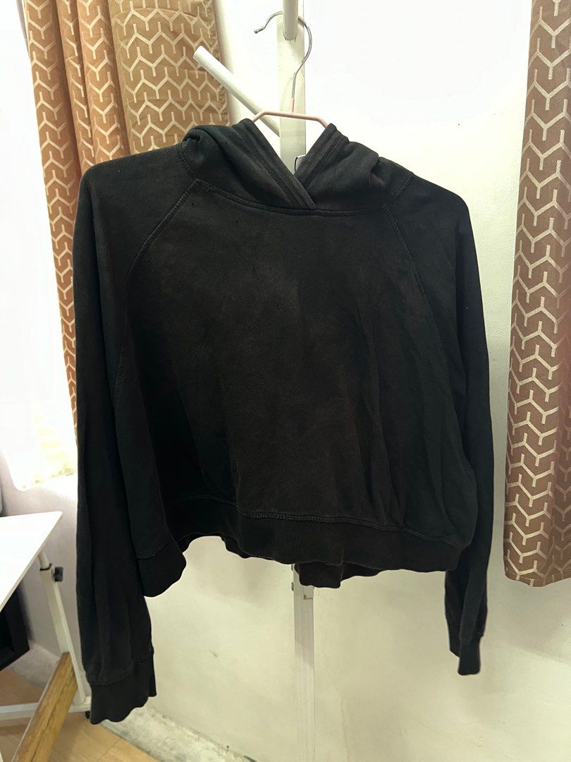 H&m divided cropped hoodie clearance