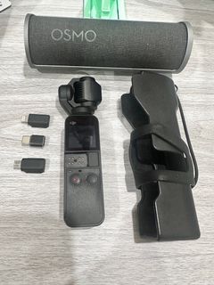 DJI Osmo Pocket 1 with Osmo portable charging case