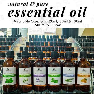 Essential Oil - Natural, Pure and Undiluted
