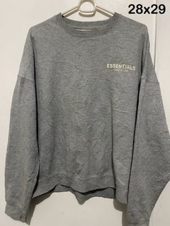 Essentials Fear of God Gray Pullover