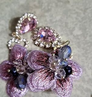 Flower Orchids Earrings