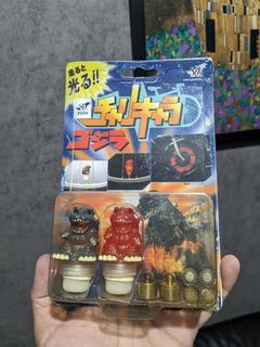 Godzilla Bicycle Valve Caps with Light (Rare)