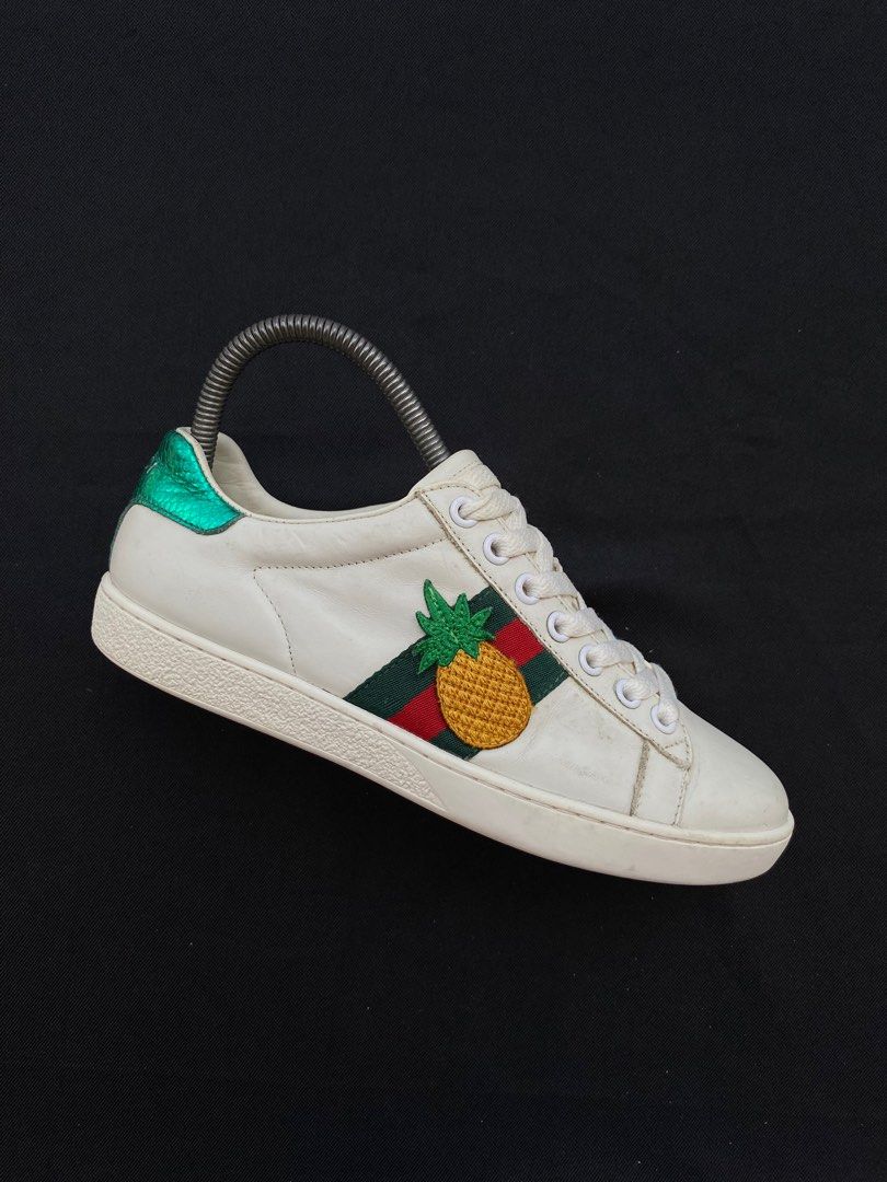 Gucci ace embroidered sneaker pineapple online