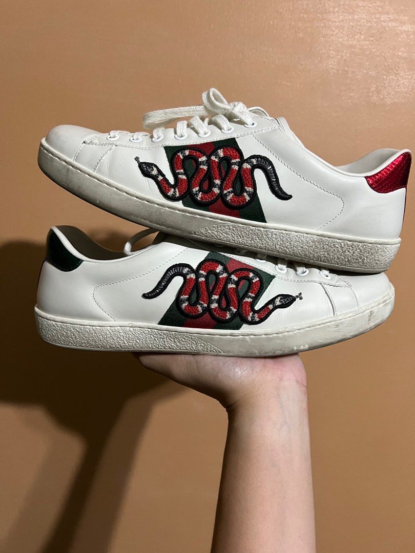 Gucci ace snake shoes 2025