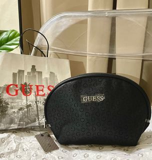 GUESS Los Angeles Travel Makeup Cosmetic Case Bag