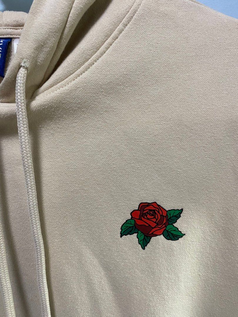 H M Divided Beige Snake Hoodie Small for Men