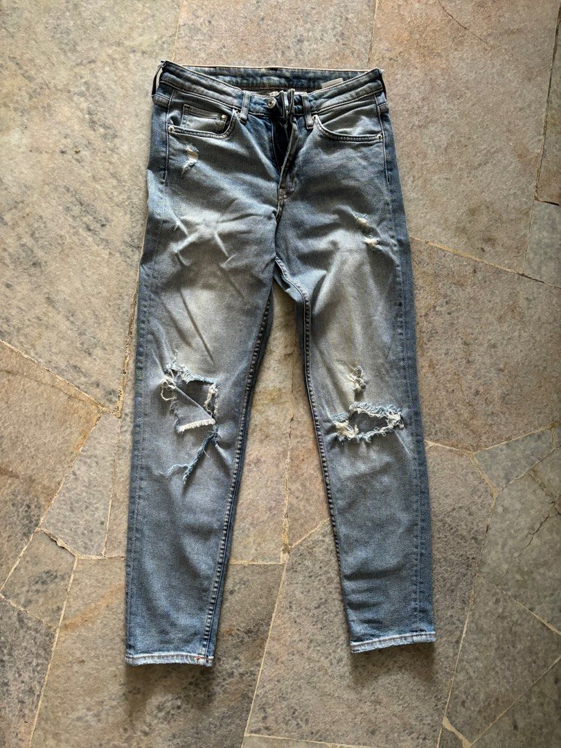 H M girlfriend fit regular waist