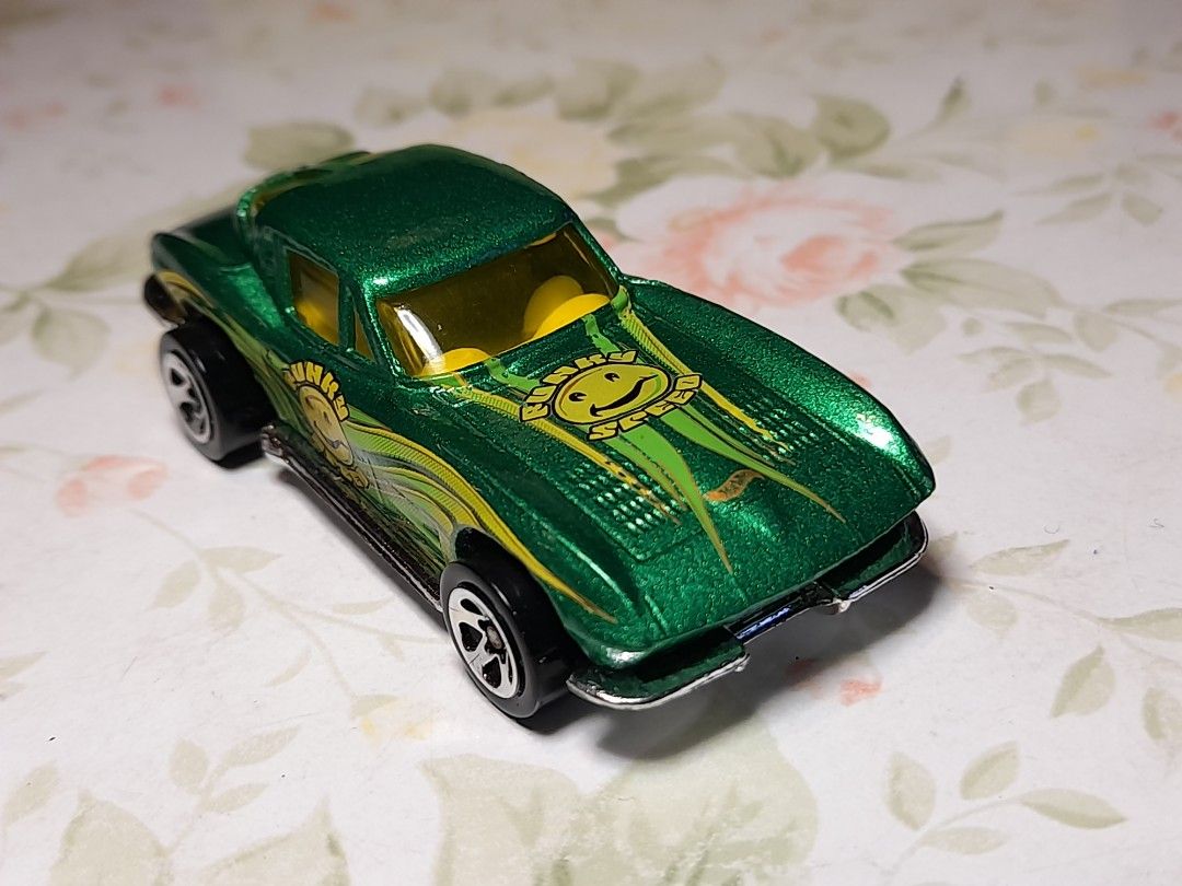 Green Stingray 1979 Hot Wheels Corvette Stingray Funky Speed