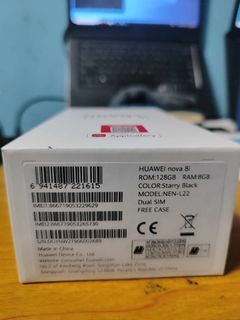Huawei Nova 8i - 8gb/128gb (Black) B.New Sealed Unit