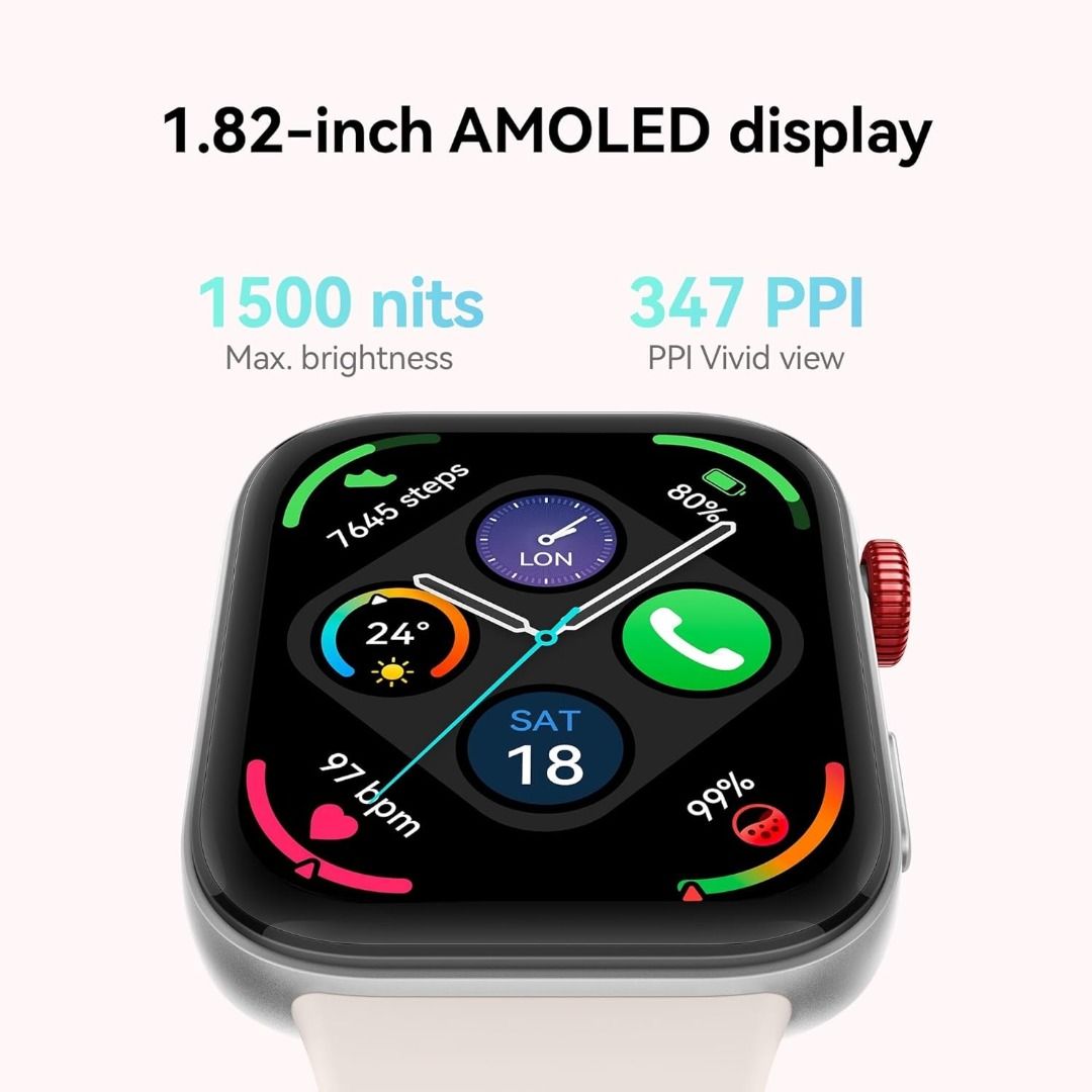 HUAWEI WATCH FIT 3 GPS 1.82 Display Health Fitness Management 10 Days Battery Life Compatible w iOS Android 100 Brand new 1